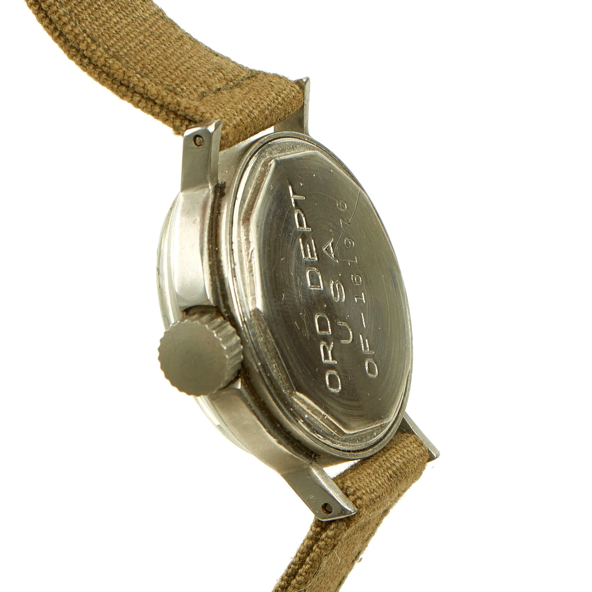 Original U.S. WWII Ordnance Department Wrist Watch by Elgin