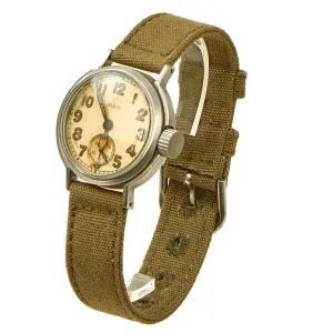 Original U.S. WWII Ordnance Department Wrist Watch by Elgin