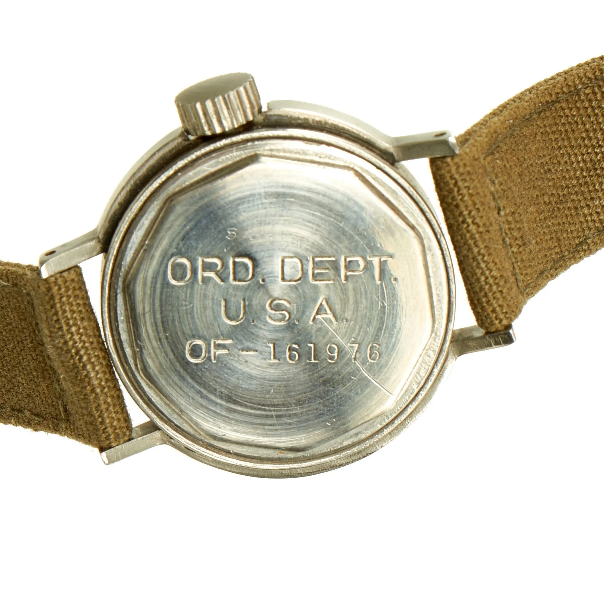 Original U.S. WWII Ordnance Department Wrist Watch by Elgin
