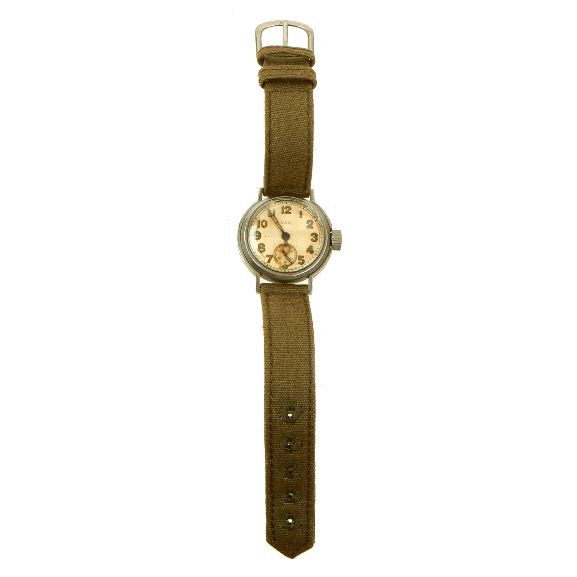 Original U.S. WWII Ordnance Department Wrist Watch by Elgin