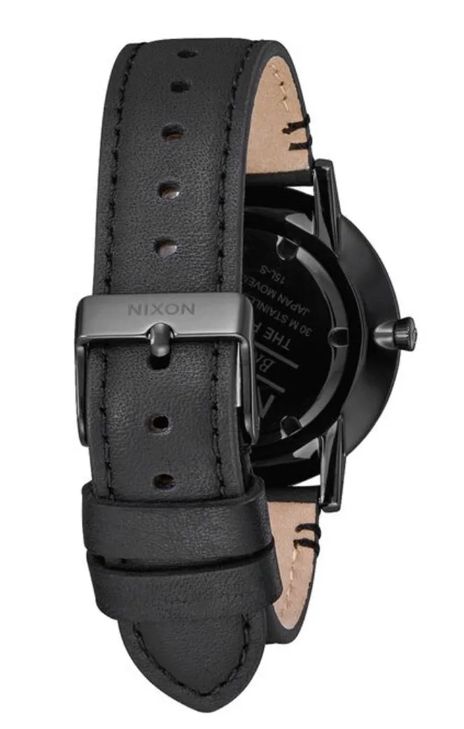 Porter Leather (All Black)