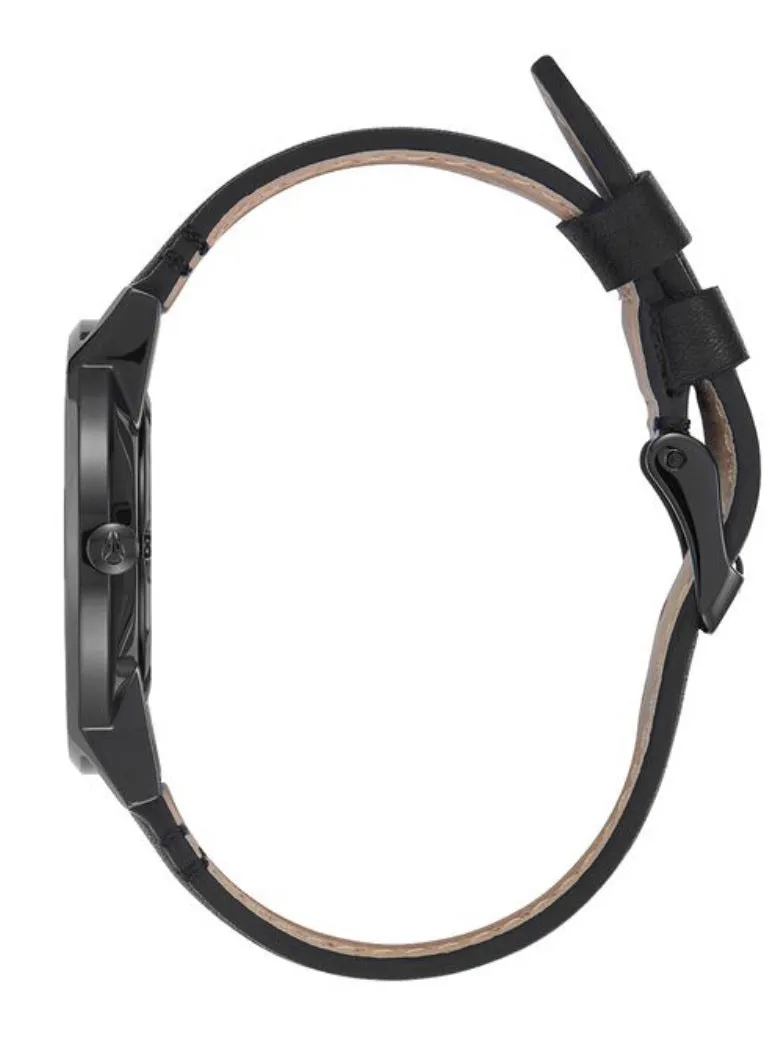 Porter Leather (All Black)