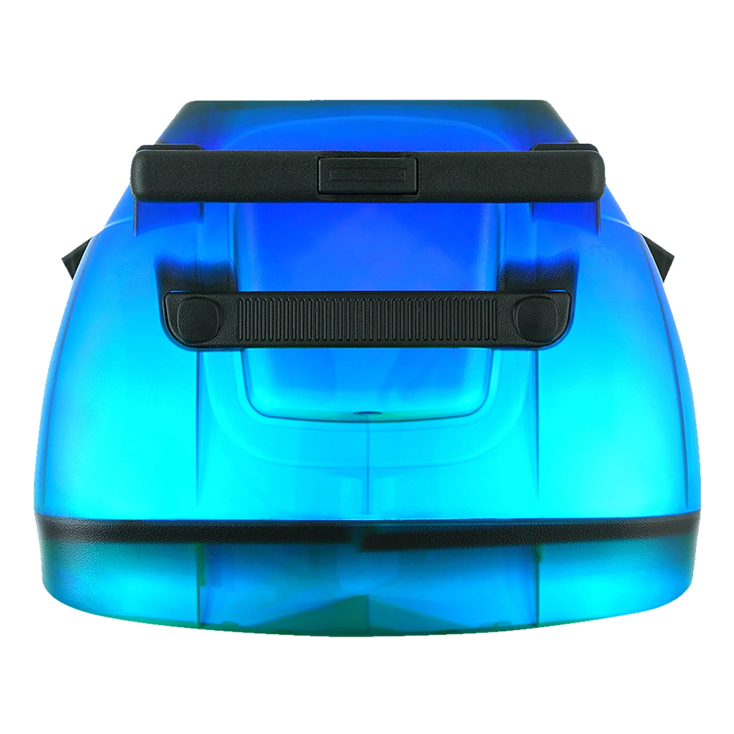 QFX TMS-1560 15 Portable Bluetooth Rechargable Party Speaker with Translucent Motion Party Lights and Remote