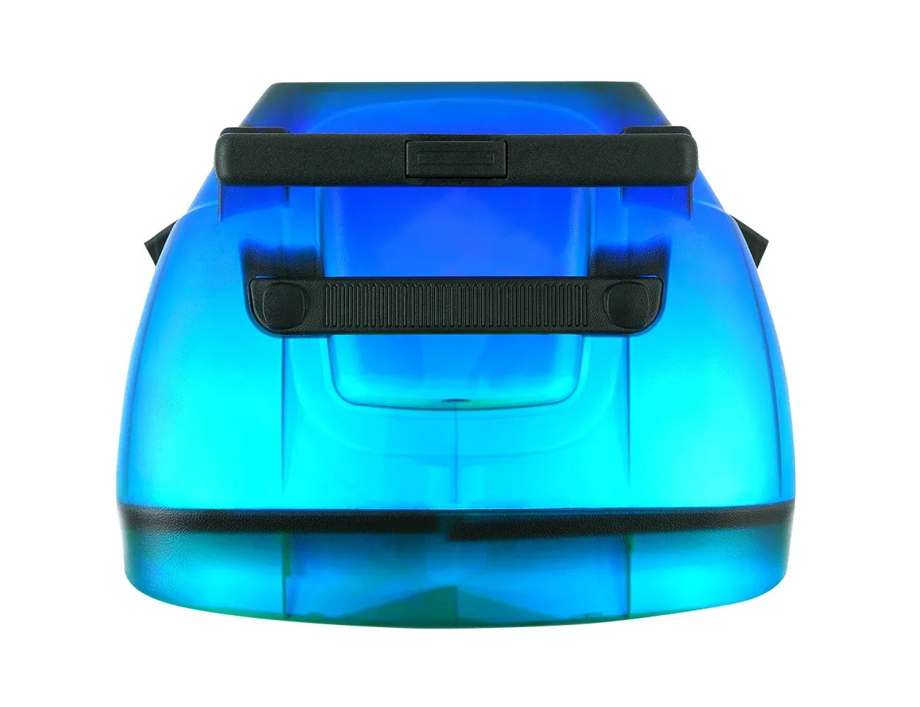 QFX TMS-1560 15 Portable Bluetooth Rechargable Party Speaker with Translucent Motion Party Lights and Remote
