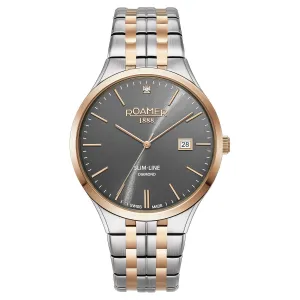 Roamer - 864833 49 55 50 - Slim-Line Analog Men's Watch
