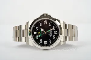 ROLEX AIR-KING 126900 NEVER POLISHED 04/2023 COMPLETE SET