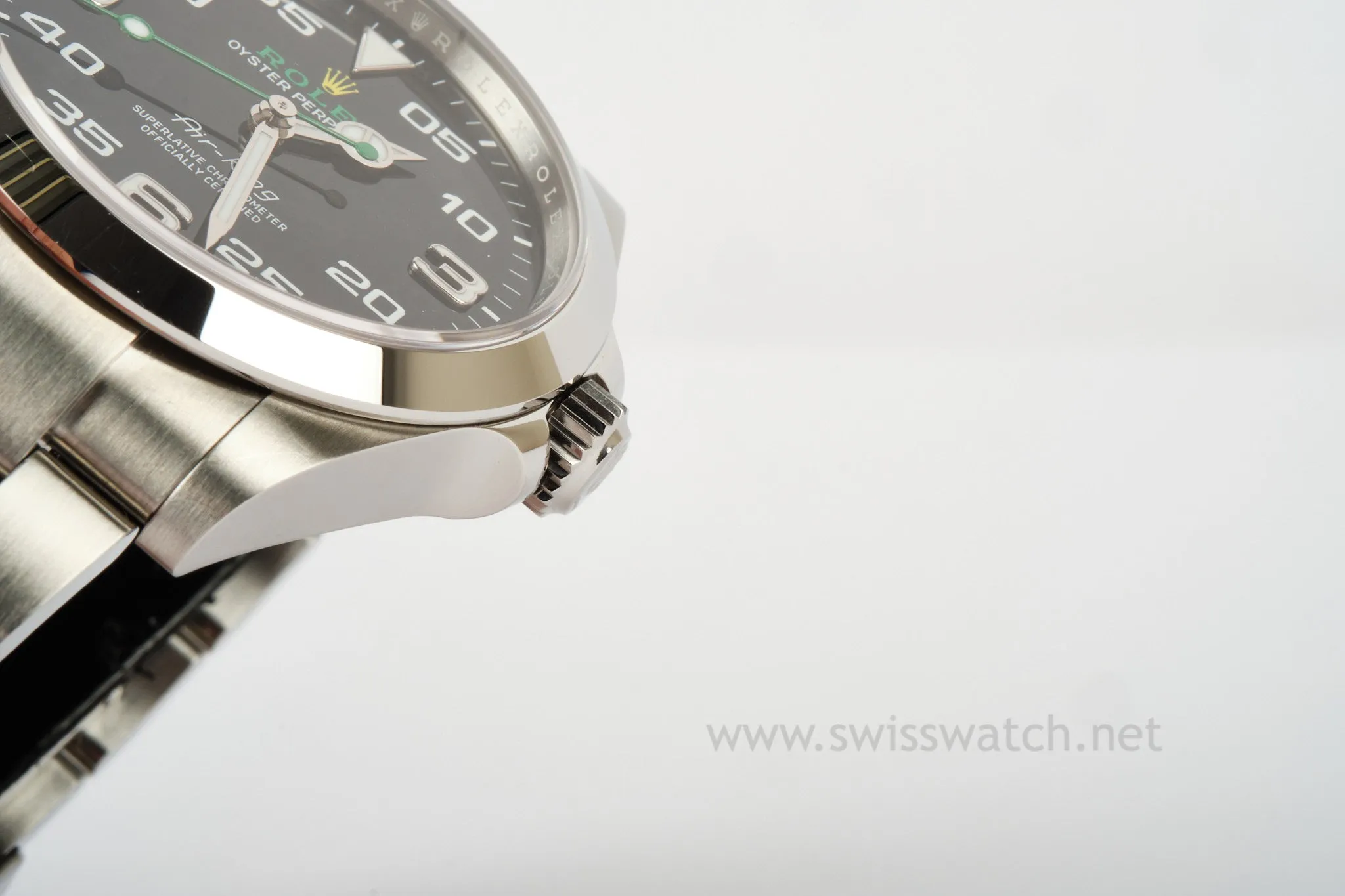 ROLEX AIR-KING 126900 NEVER POLISHED 04/2023 COMPLETE SET