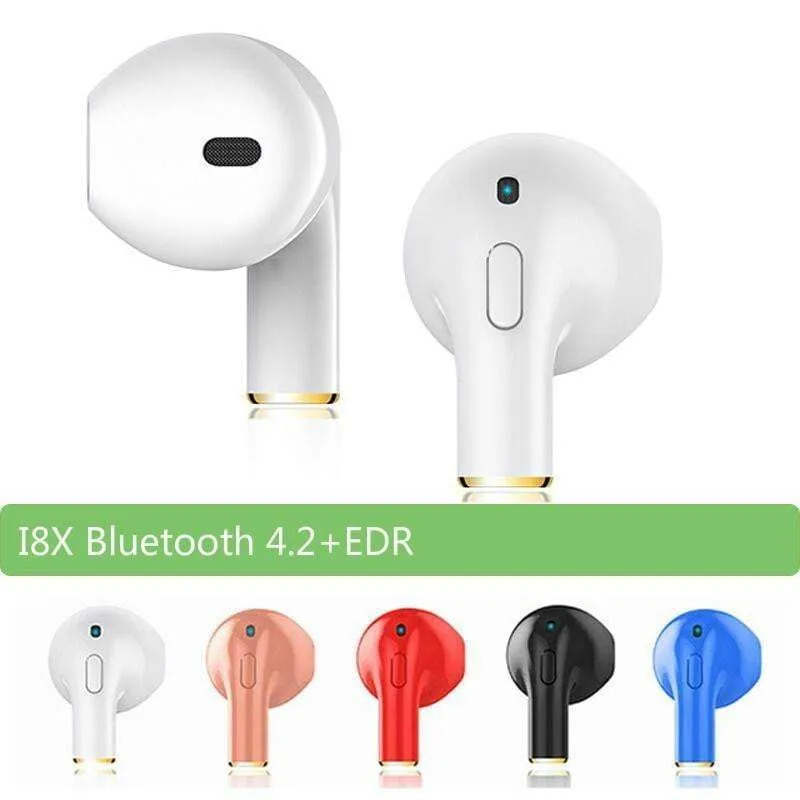 Single Ear Wireless Mini I8x Bluetooth Earphones