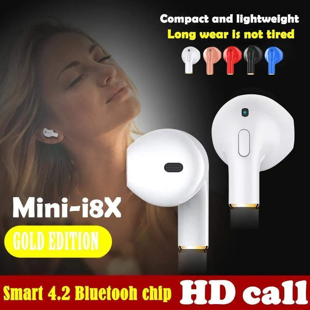 Single Ear Wireless Mini I8x Bluetooth Earphones