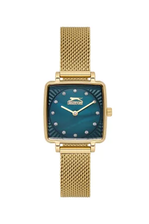 Slazenger - SL.9.2255.3.06 - Quartz Female Green Dial Watch
