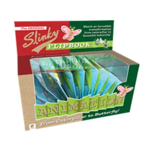 Slinky Flipbook: Butterfly<br> <span style="font-size: 11px; font-family:Helvetica,Arial,sans-serif;">Animation from Caterpillar to Butterfly</span>