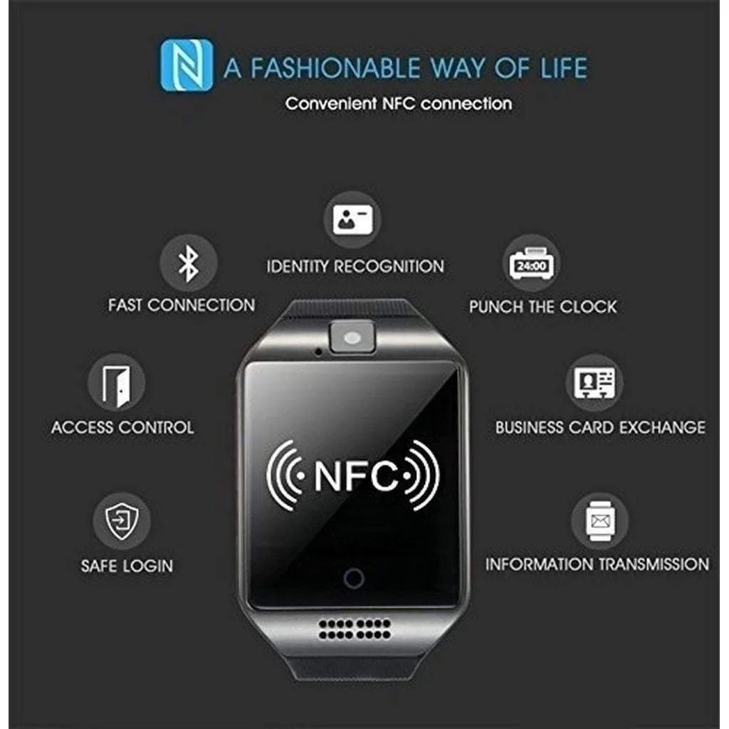 Smart Bluetooth Camera Phone Watch