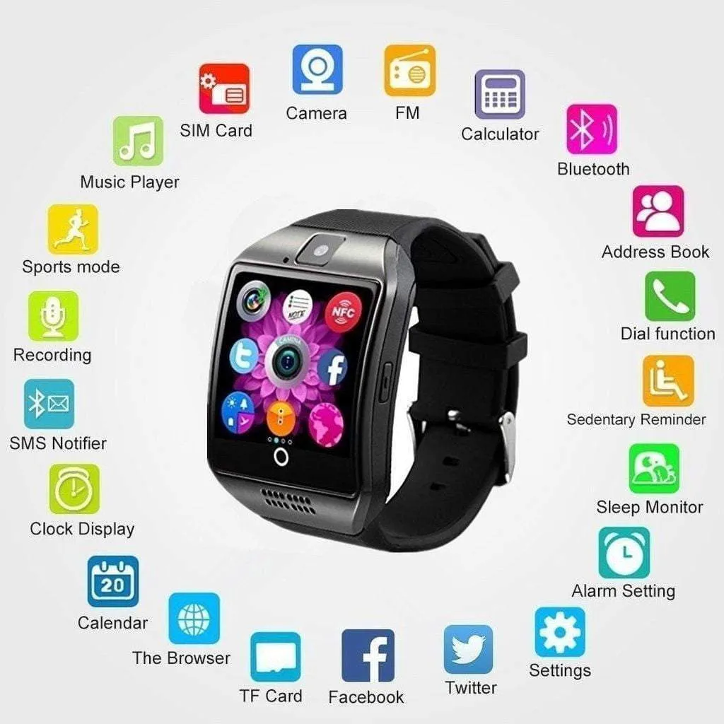 Smart Bluetooth Camera Phone Watch