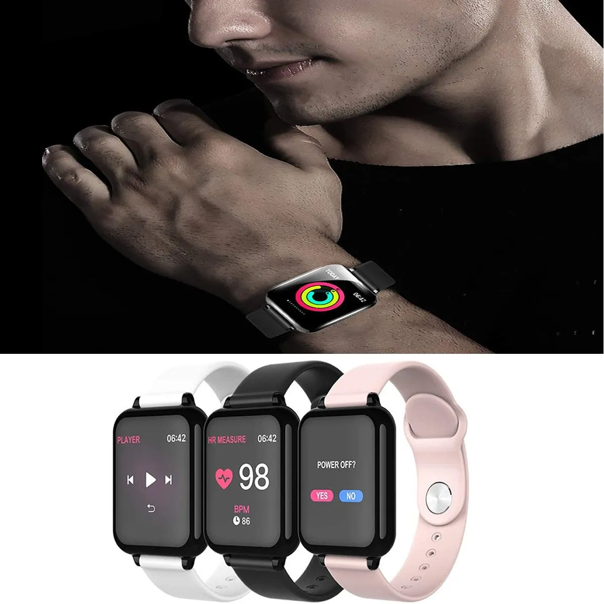Smart Fit Total Wellness And Sports Activty Watch