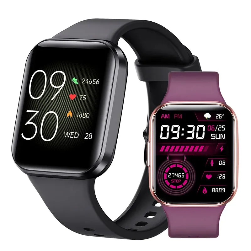Smart Watches for Women Men 1.69" HD Screen Health Monitor 25 Sports Waterproof For  iOS/Android