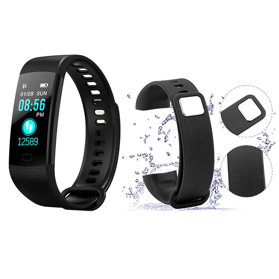 Sport Smart Watch Premium Fitness Wrist Band Bracelet Tracker Red