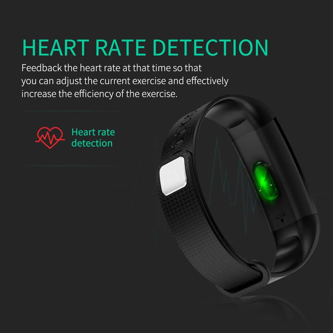 Sport Smart Watch Premium Fitness Wrist Band Bracelet Tracker Red