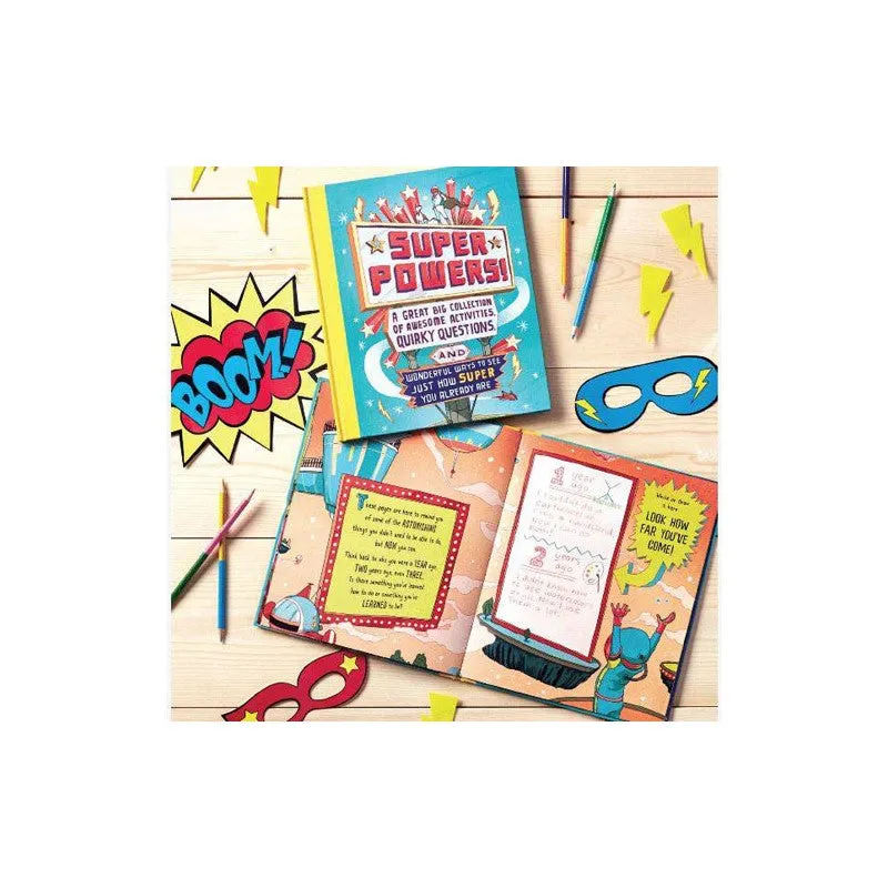Super Powers Activity Book