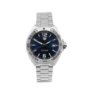 Tag Heuer 41mm Formula 1 Steel Quartz Watch Ref WAZ1118