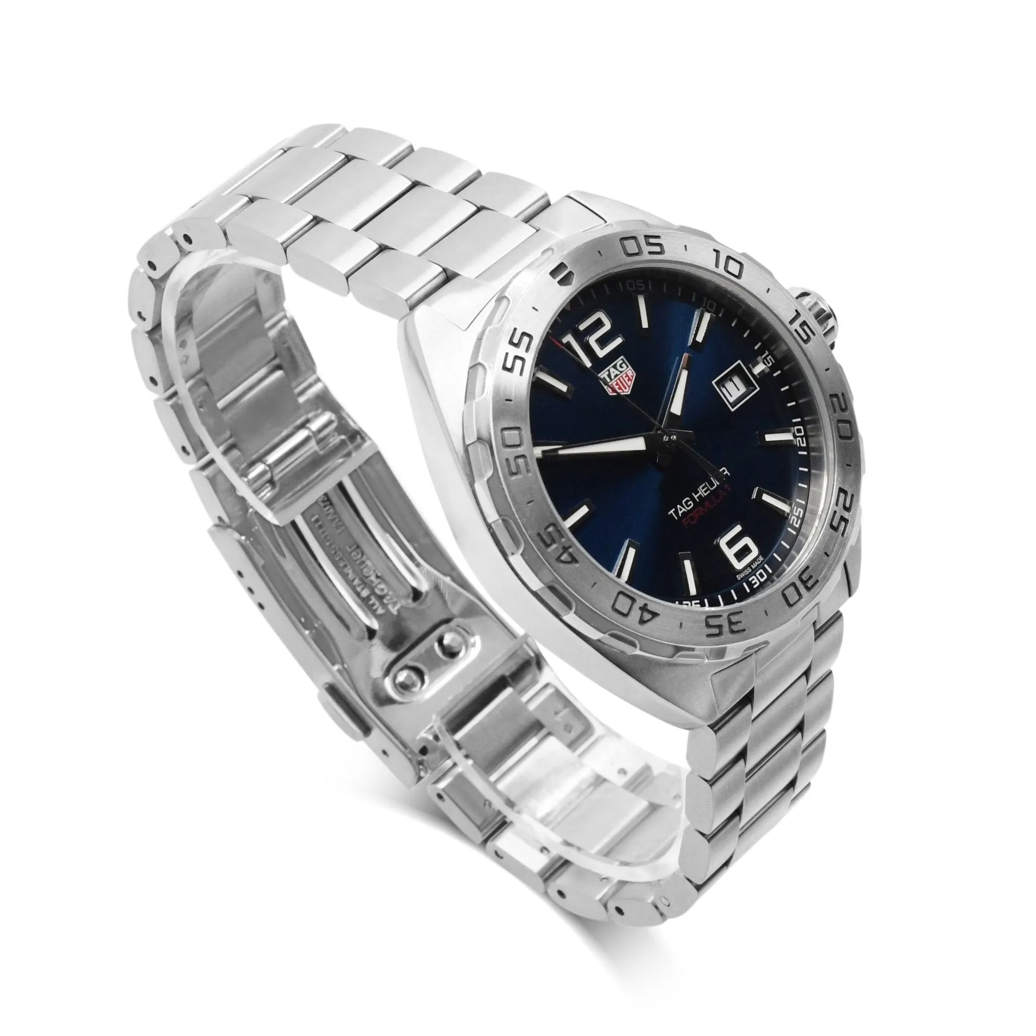 Tag Heuer 41mm Formula 1 Steel Quartz Watch Ref WAZ1118