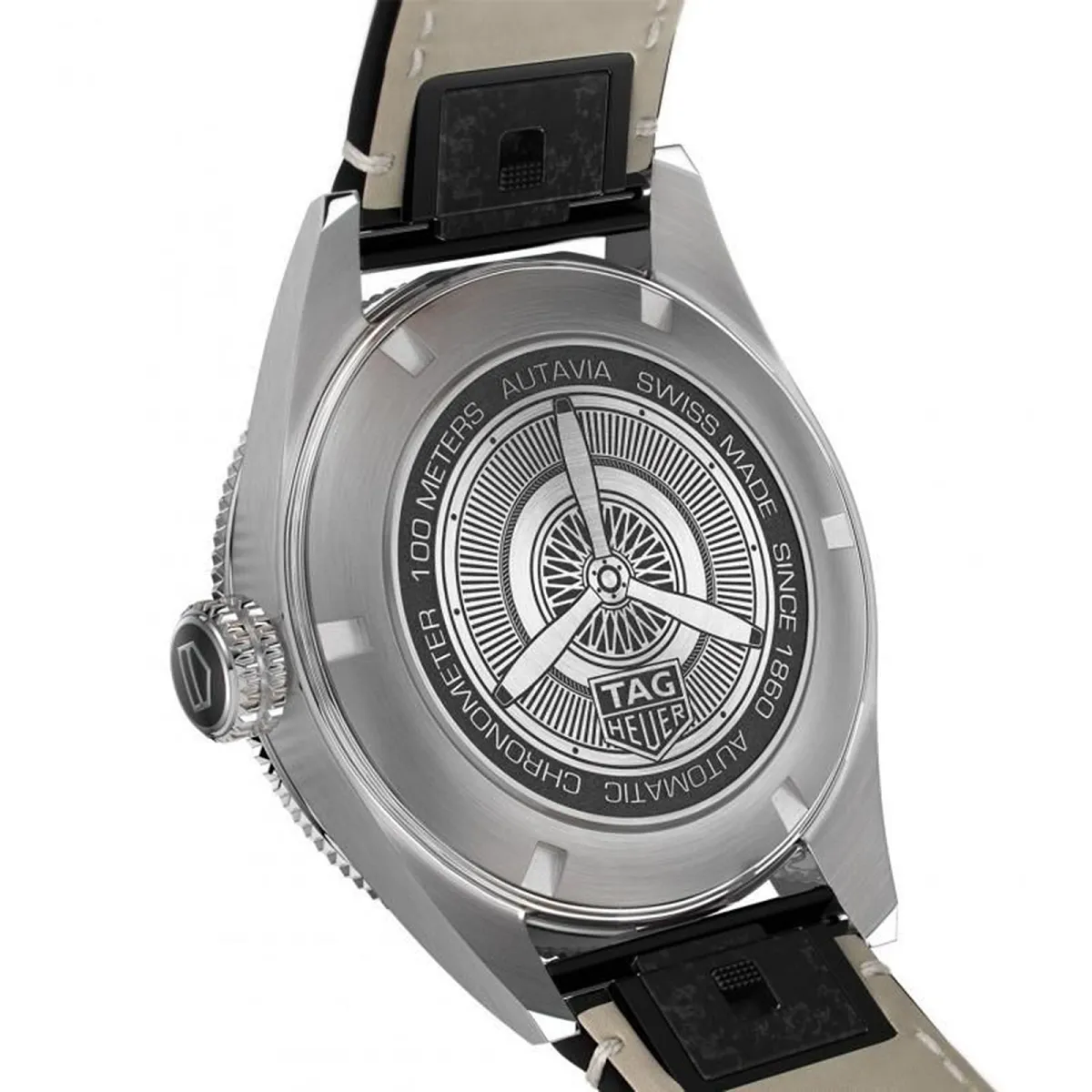 TAG Heuer Autavia Calibre 5 COSC 42mm Mens Watch - WBE5116.FC8266