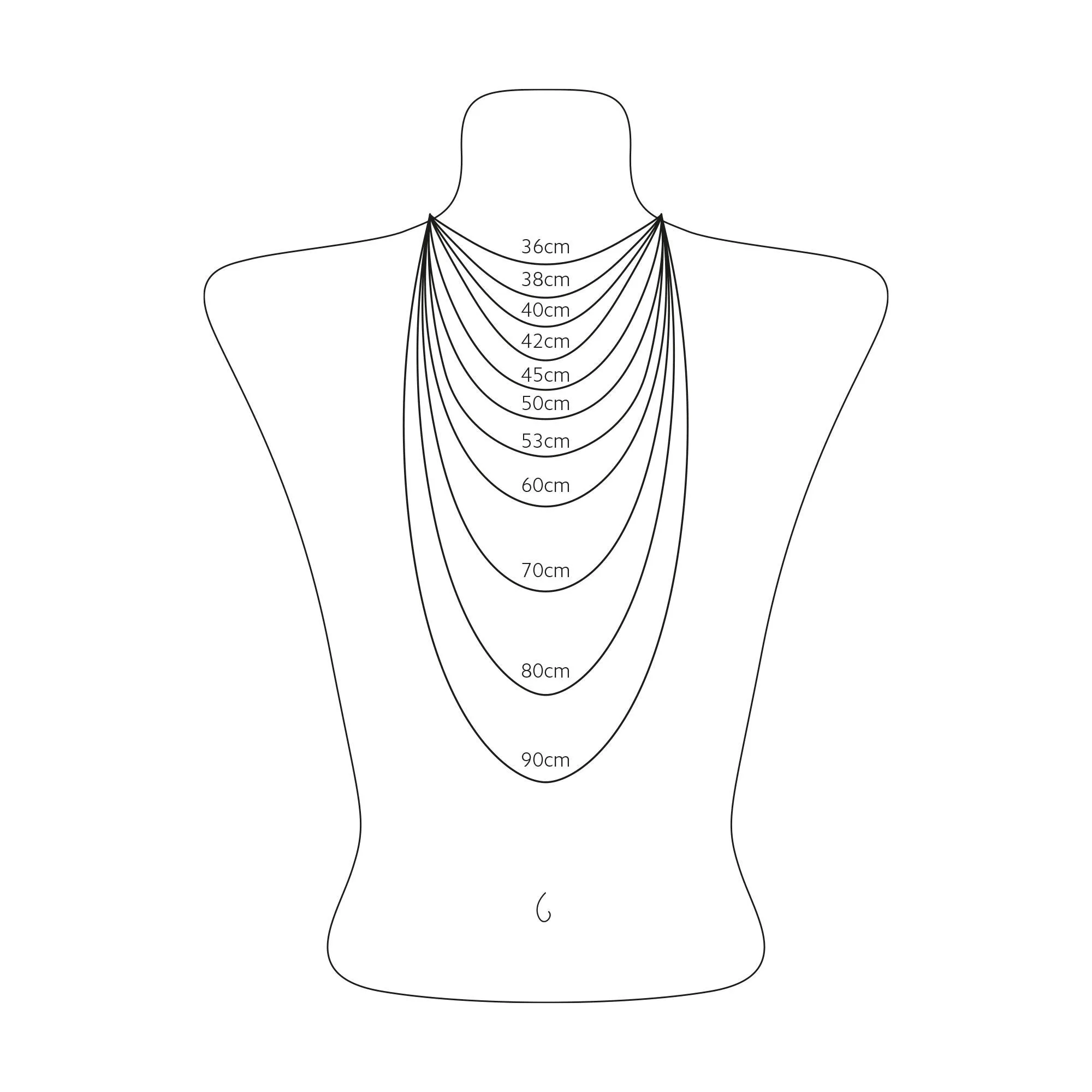 THOMAS SABO Necklace with letter pendant F and white zirconia - silver