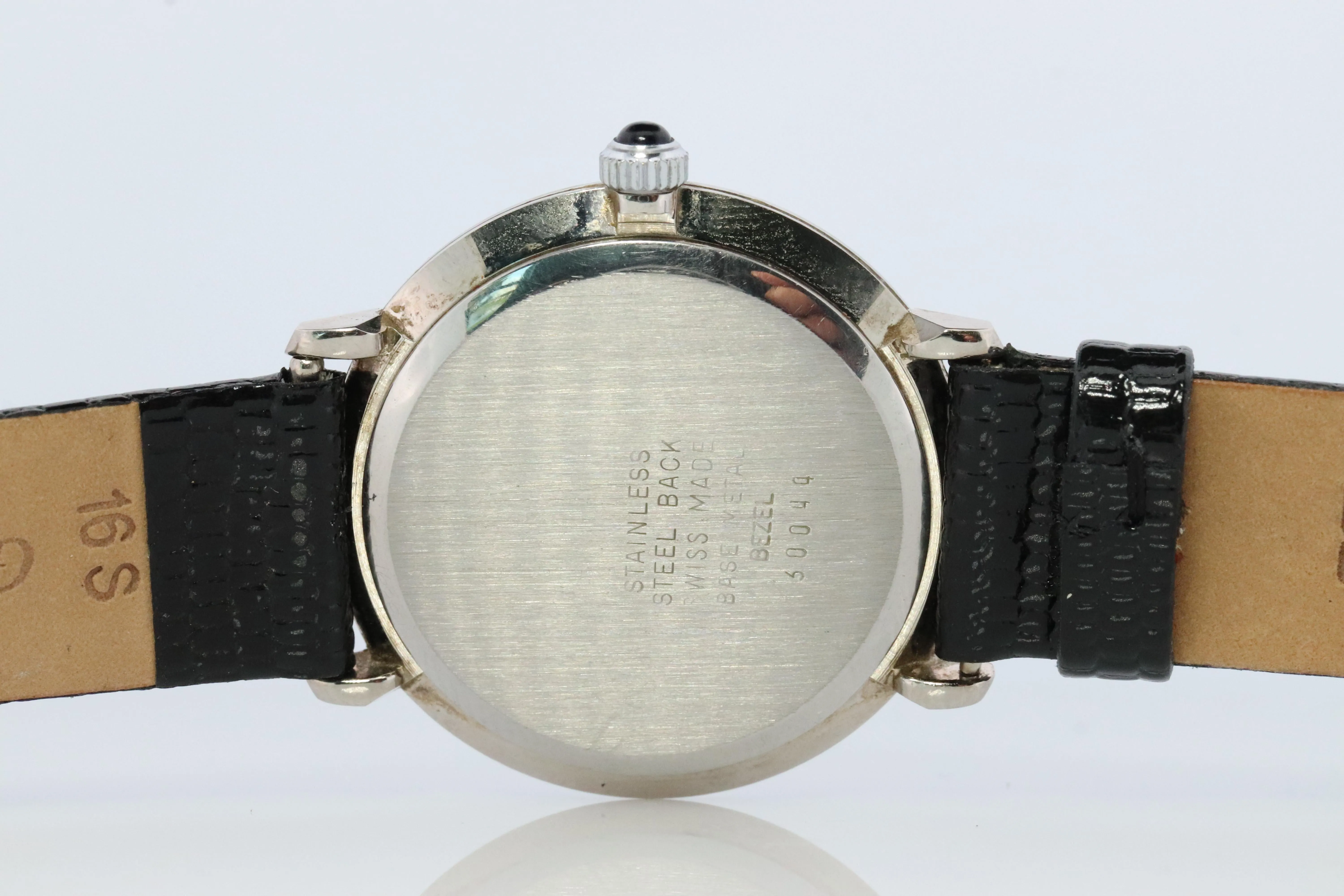 Tiffany and Co Watch. Round Full Manual Mechanical wristwatch. 1970s.