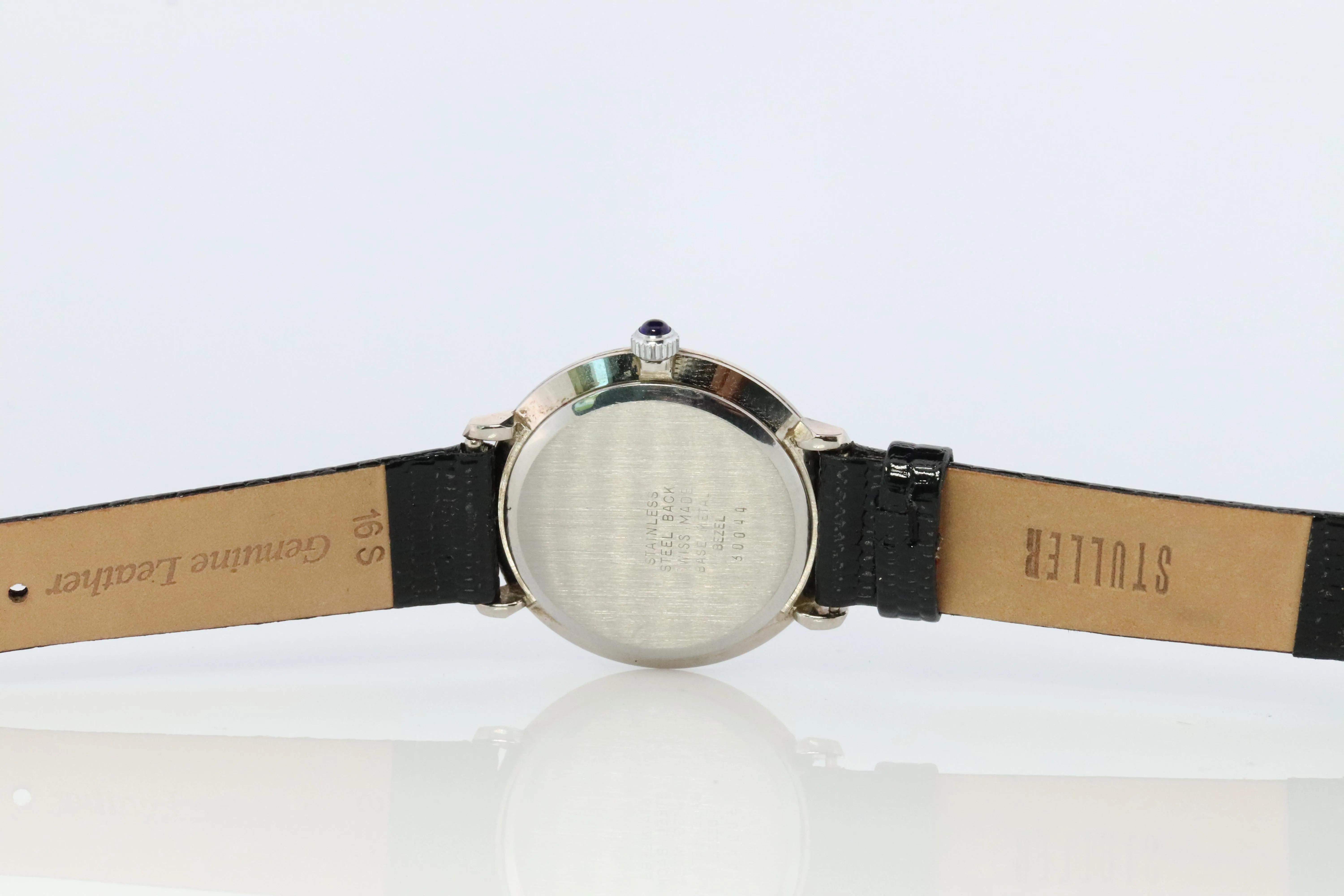 Tiffany and Co Watch. Round Full Manual Mechanical wristwatch. 1970s.