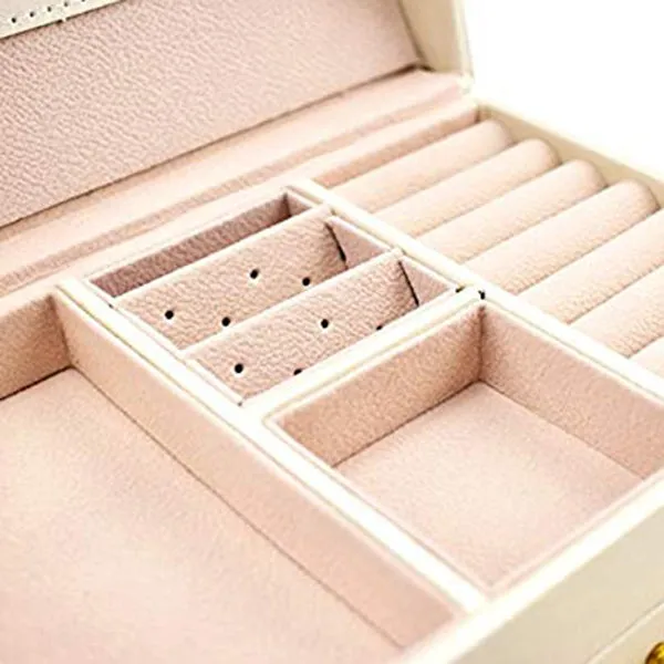 Triple Layer Jewelry & Cosmetics Box