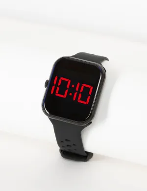 USPA SILVERTONE AND GRAY SMARTWATCH
