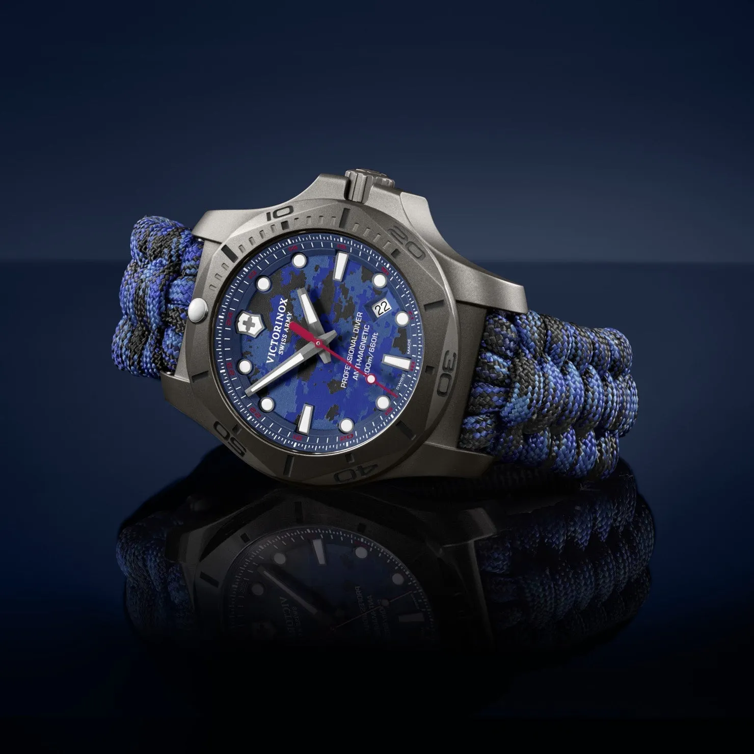 Victorinox I.N.O.X. Pro Diver Titan Men's Blue Watch 241813