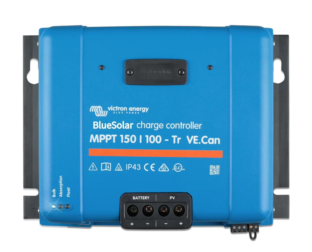 VICTRON BLUESOLAR (NO BLUETOOTH) 150/100-TR VE.CAN MPPT CHARGE CONTROLLER