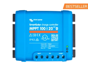 VICTRON MPPT SMARTSOLAR 100/20 12V/24V/48V CHARGE CONTROLLER