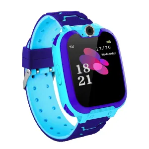 Watches watch phone for kids dial touch screen camera game music play smart watches blue