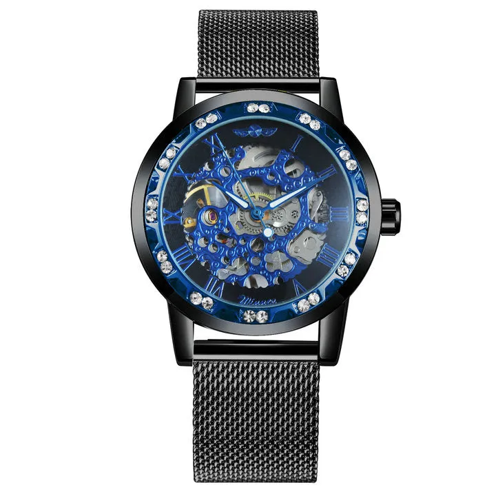 WINNER Hand-wind Mechanical Watch Men's Watch Business Casual Network With Men's Watch