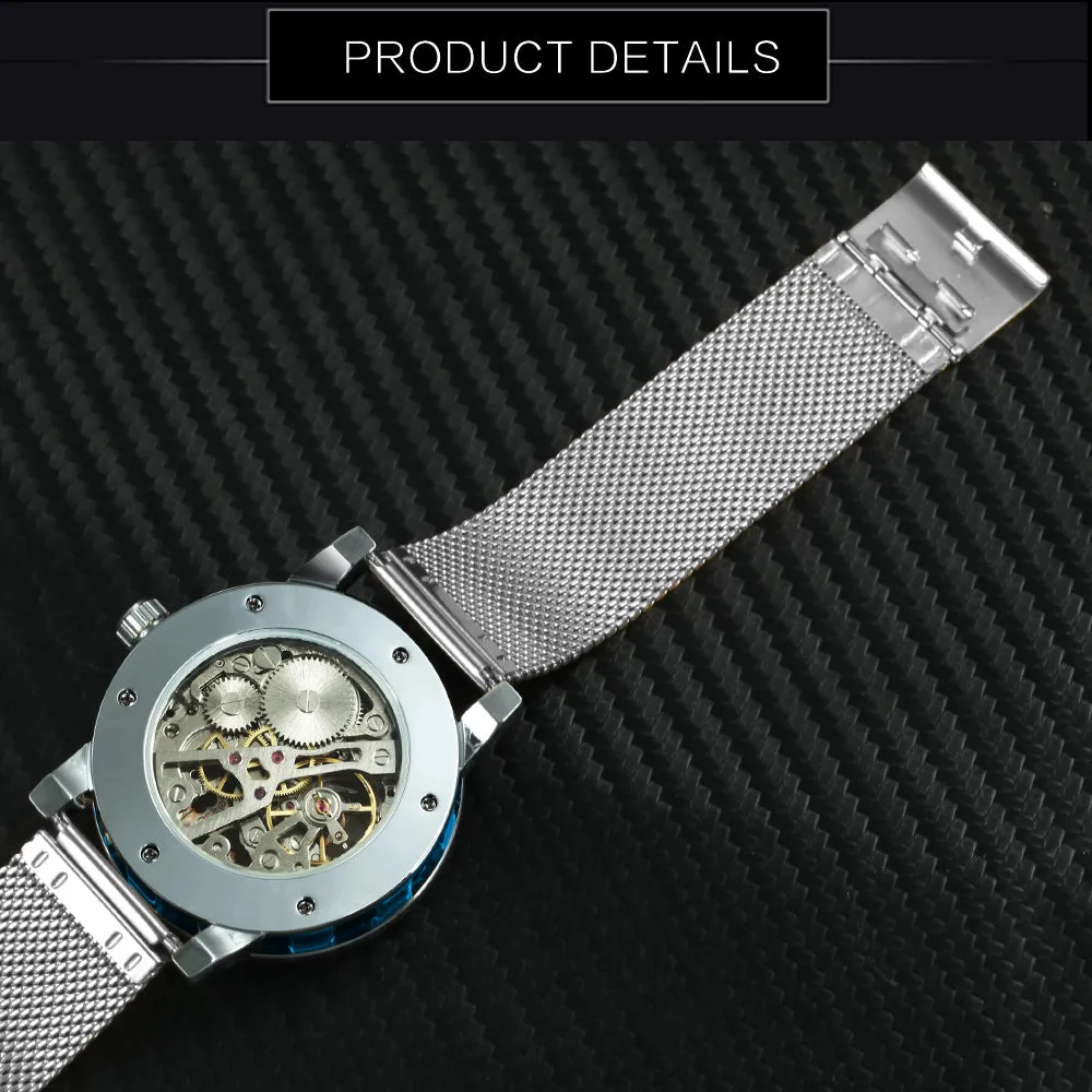 WINNER Hand-wind Mechanical Watch Men's Watch Business Casual Network With Men's Watch