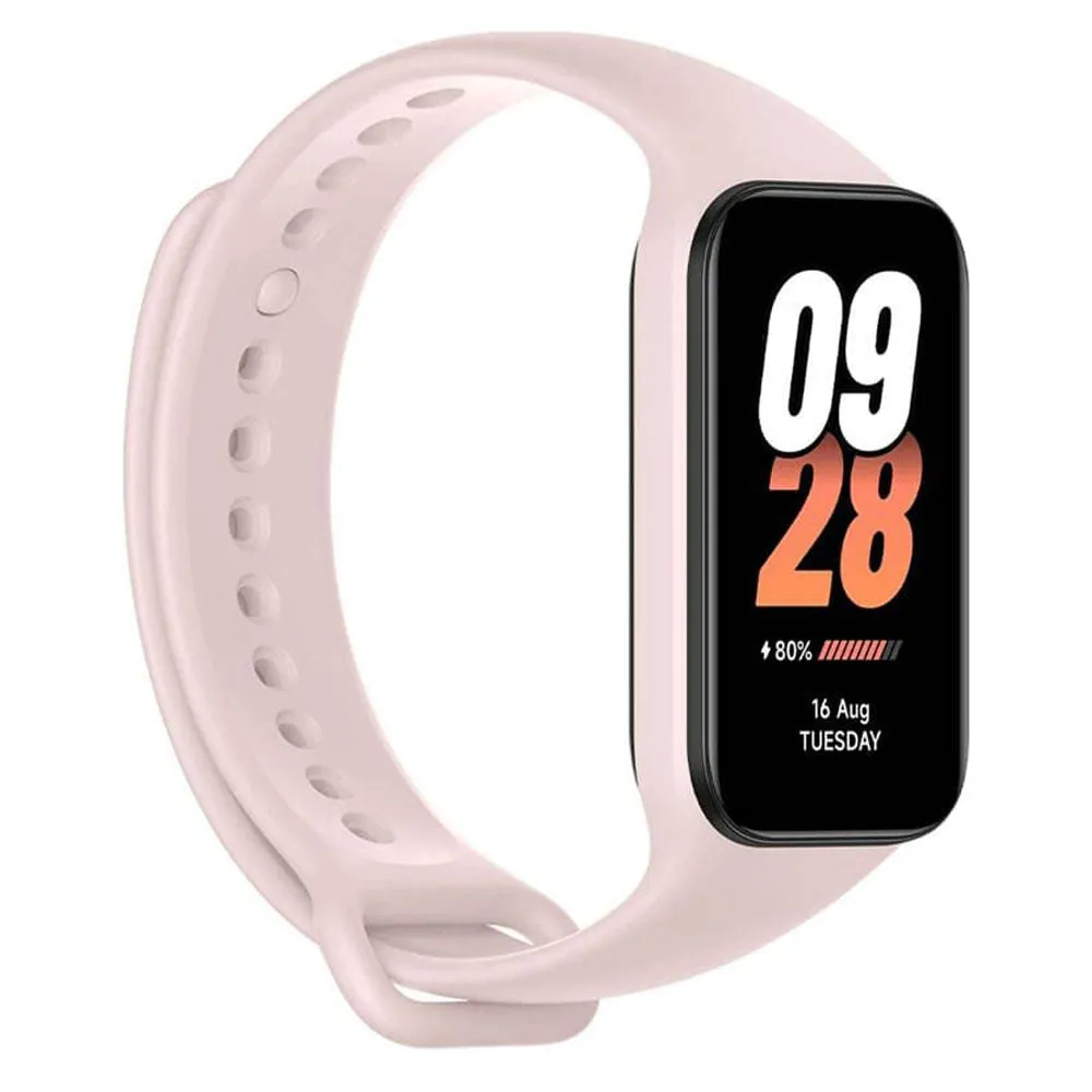 Xiaomi Smart Band 8 Active M2302B1 With Pink TPU Strap