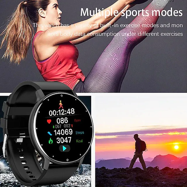Zl02 Smart Watch 1.28 Inch Smartwatch Fitness Running Watch