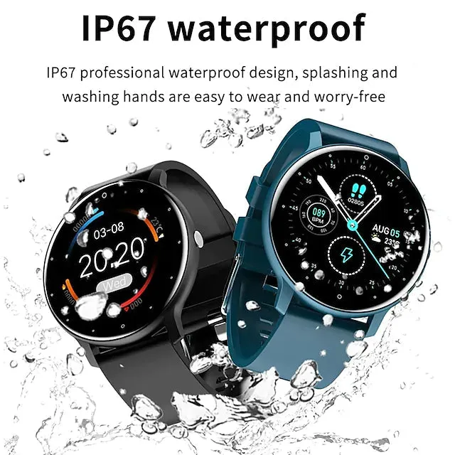 Zl02 Smart Watch 1.28 Inch Smartwatch Fitness Running Watch