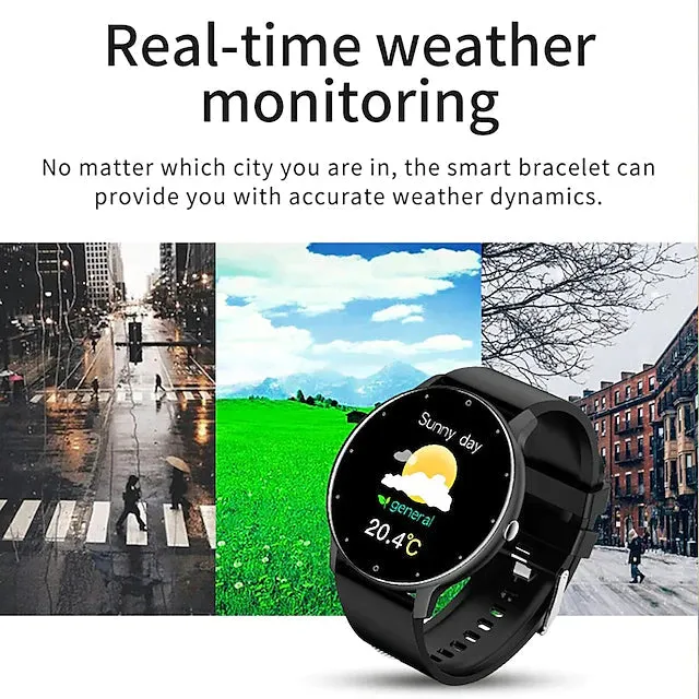 Zl02 Smart Watch 1.28 Inch Smartwatch Fitness Running Watch